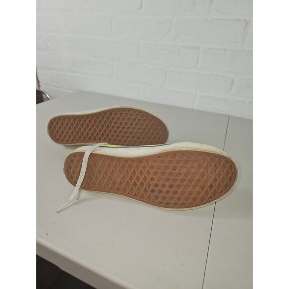 Vans Women's Color Theory Old Skool Shoes Neon Bright Yellow Size 8 US - Picture 6 of 9